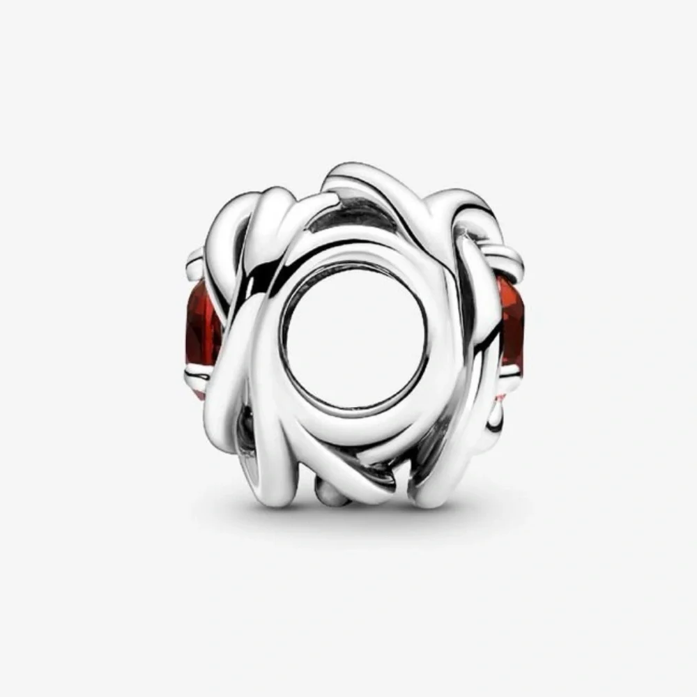 PANDORA January Red Eternity Circle Charm
Sterling silver *NEW - Picture 4 of 4